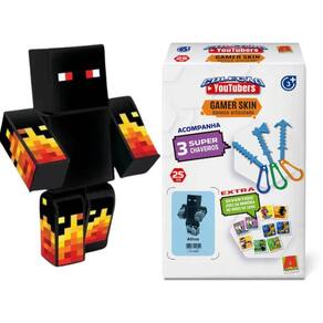 Kit Boneco Athos Chaveiros 25 Cm Streamers Gamer Coleção