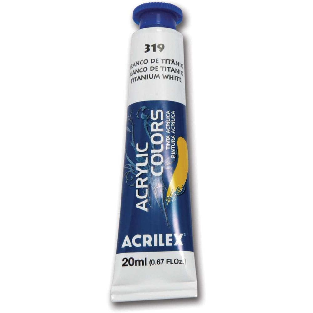 Tinta Acrílica Profissional Branca 20Ml