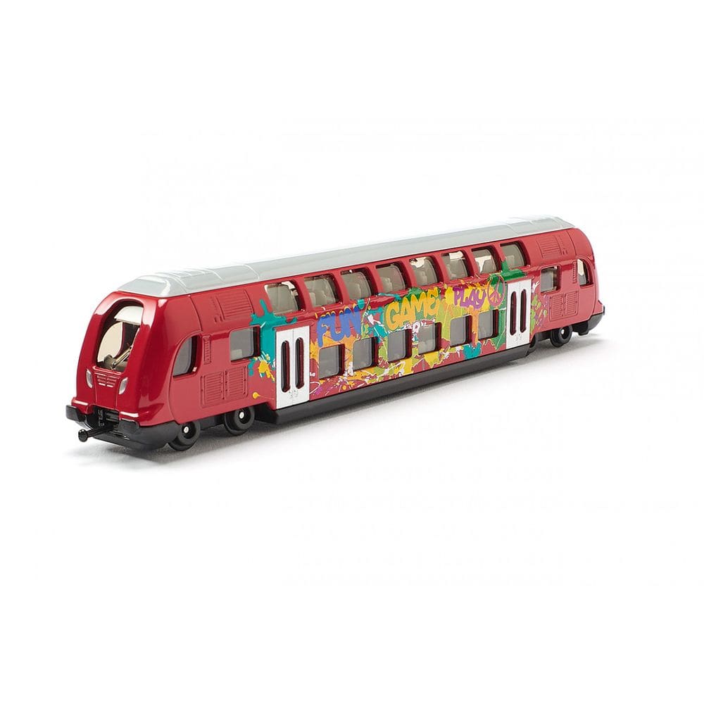 Miniatura Vagão Trem Double-deck Siku 1/87 Metal