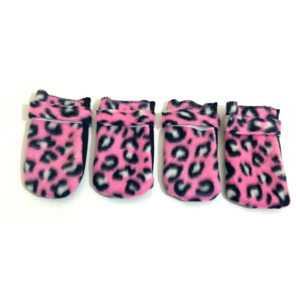 Kit Sapatinhos Soft Para Cachorro Rosa Tamanhos P e M