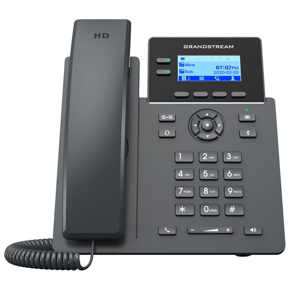 Telefone IP Grandstream GRP2602W Wi-Fi 2 Linhas 4 SIP Áudio HD