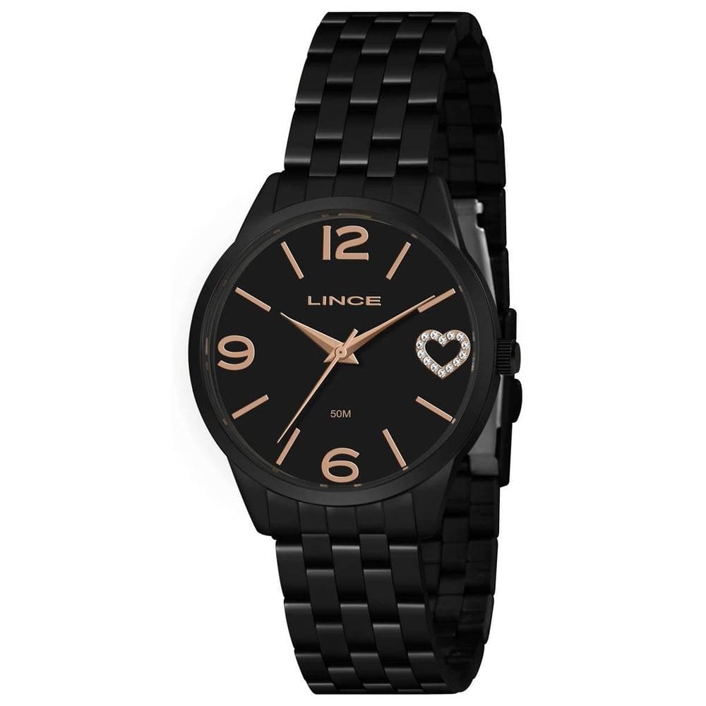 Relógio Lince Feminino Ref: Lrn4717L P2Px Casual Black
