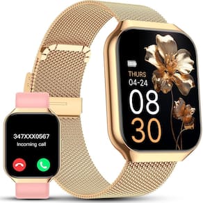 Relógio inteligente taopodo P98 para mulheres, monitor de fitness HD de 1,91 polegadas