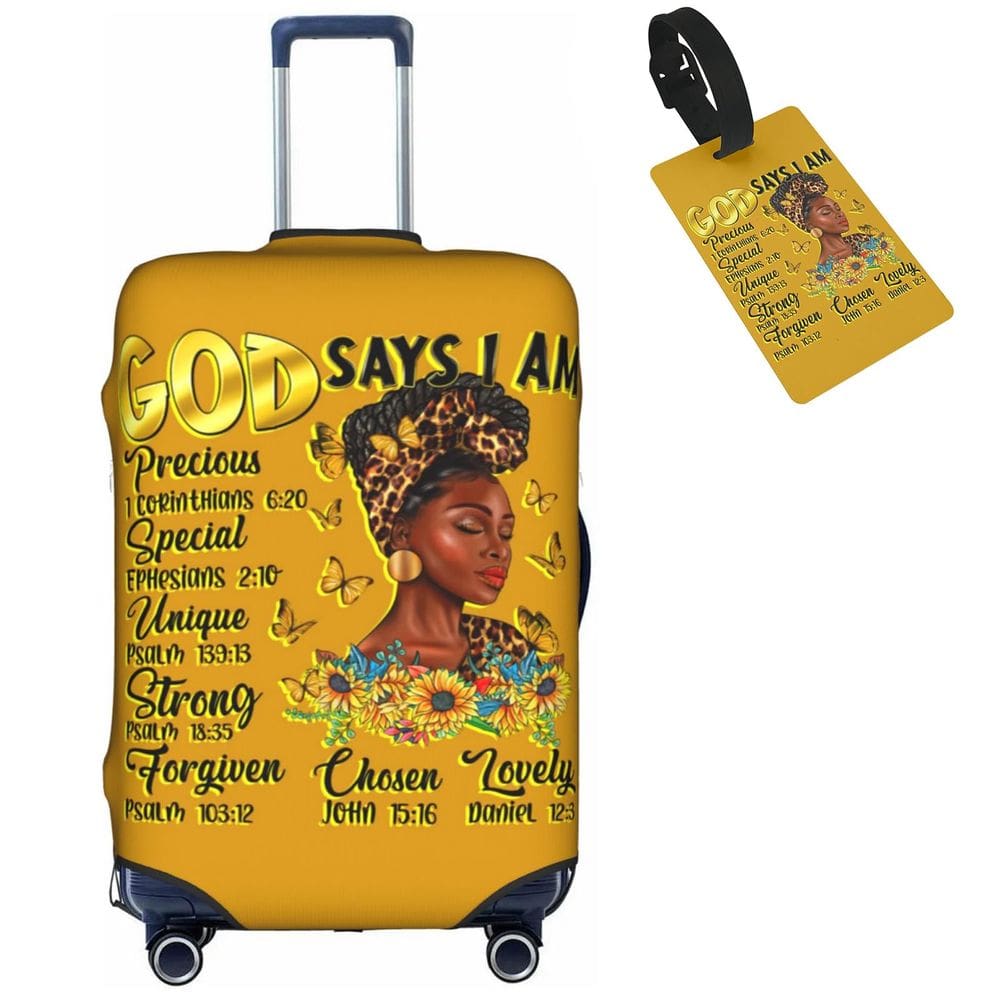 Protetor de mala Hepmant Afro-American Woman L 25-28 polegadas