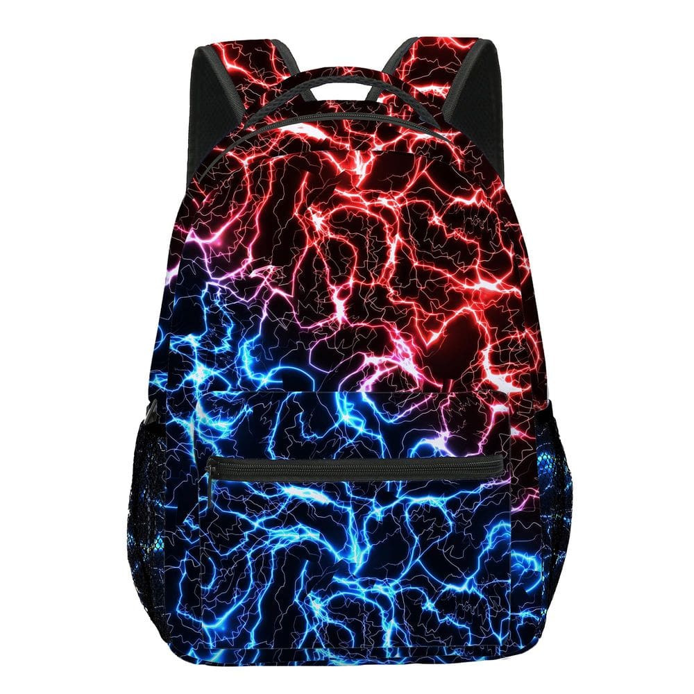 Mochila YOZIRIBO Gamer para crianças, crianças e adolescentes, vermelha, azul