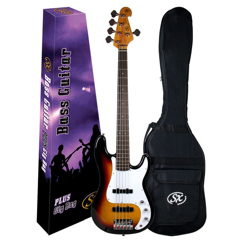 Baixo Sx Jazz Bass 5 Cordas Spb62+5 3Ts C/ Bag Bb400