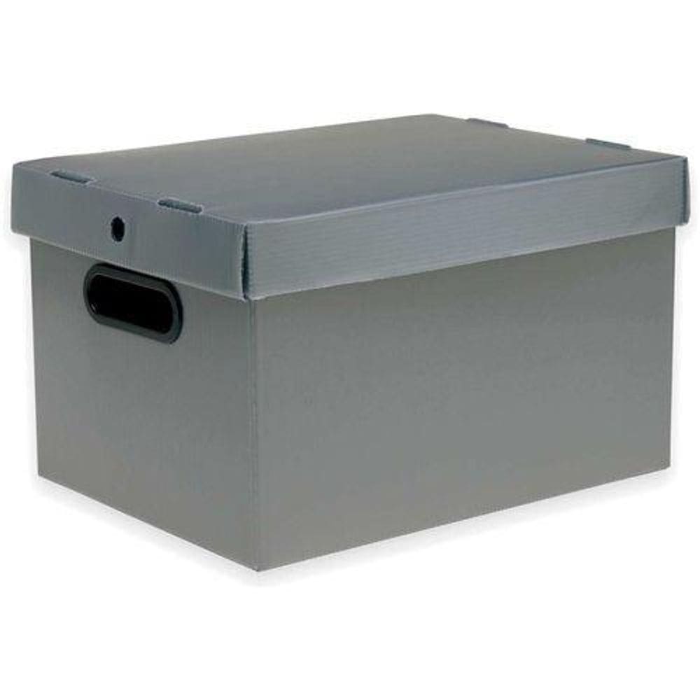 Caixa Organizadora Prontobox Prata 360X265X230 Md