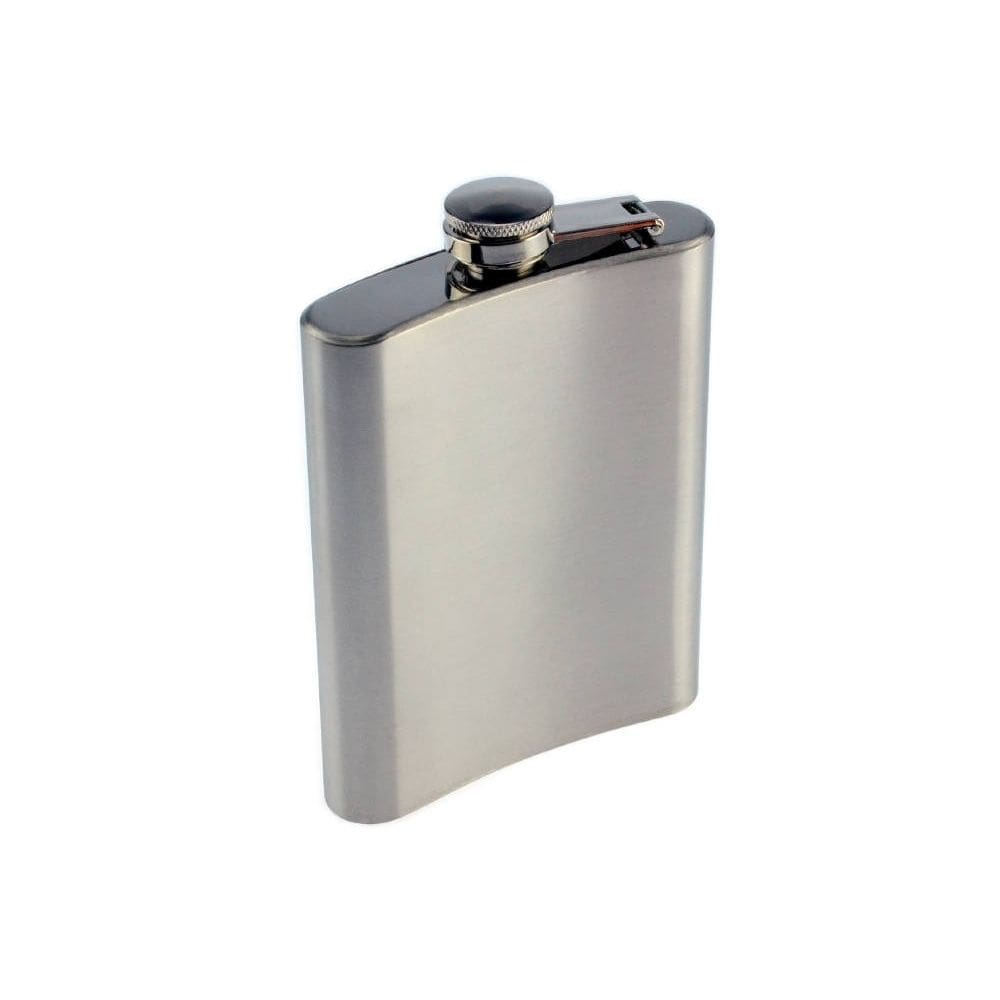 Cantil de Bolso em Aço Inox com 220 ML