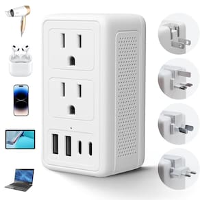 Conversor de tensão Mapambo 2000W 220V a 110V para secador de cabelo