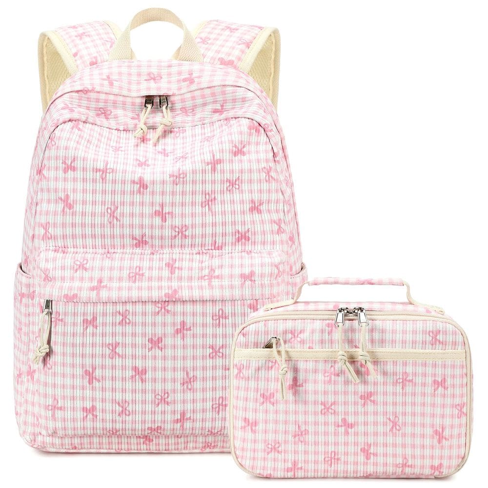 Mochila LEDAOU Kids School com lancheira para meninas e meninos