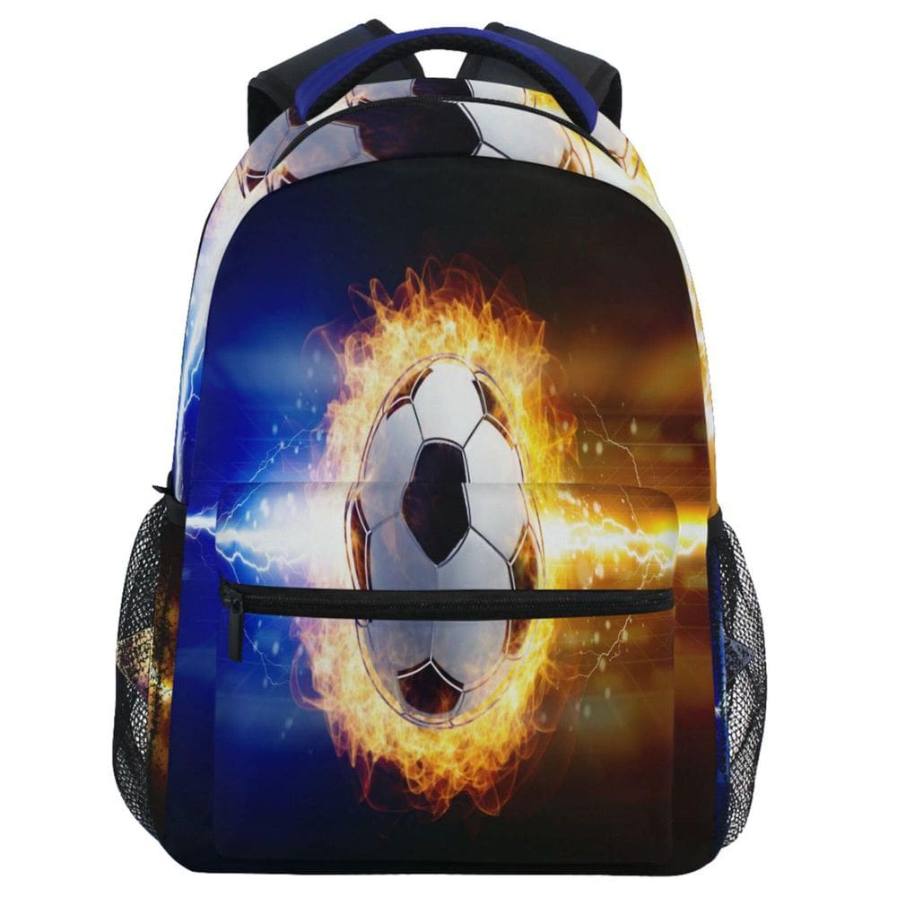 Mochila Wamika Soccer Ball Kids Football Thunder Lightning
