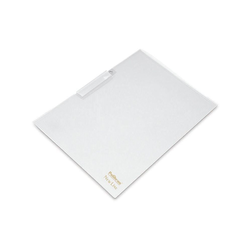 Pasta Canaleta Oficio Cristal Rotoclip
