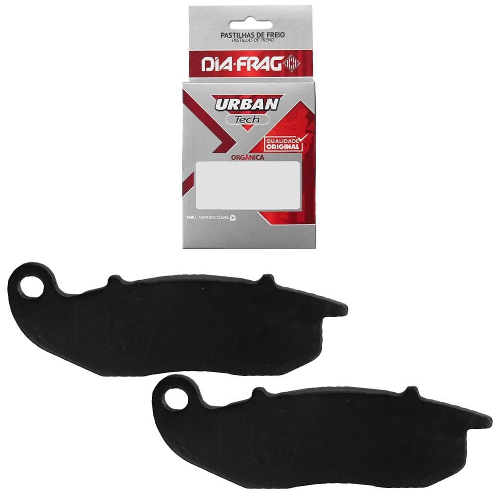 Pastilha Freio Dianteira CG 150 Titan YS 250 Fazer Dia-Frag