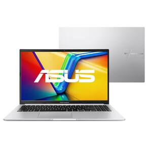 Notebook ASUS Vivobook 15 AMD Ryzen7, 16GB, 512GB SSD, Windows11 Home, Tela 15.6" FHD, Cool Silver - M1502YA-NJ655W