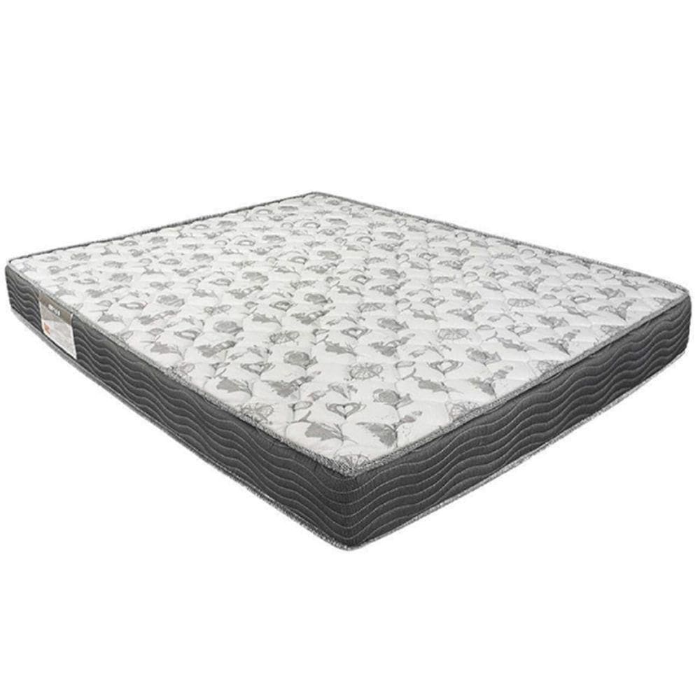 Cama Box Baú Preto E Colchão Iso100 Espuma D33 Casal Ortobom
