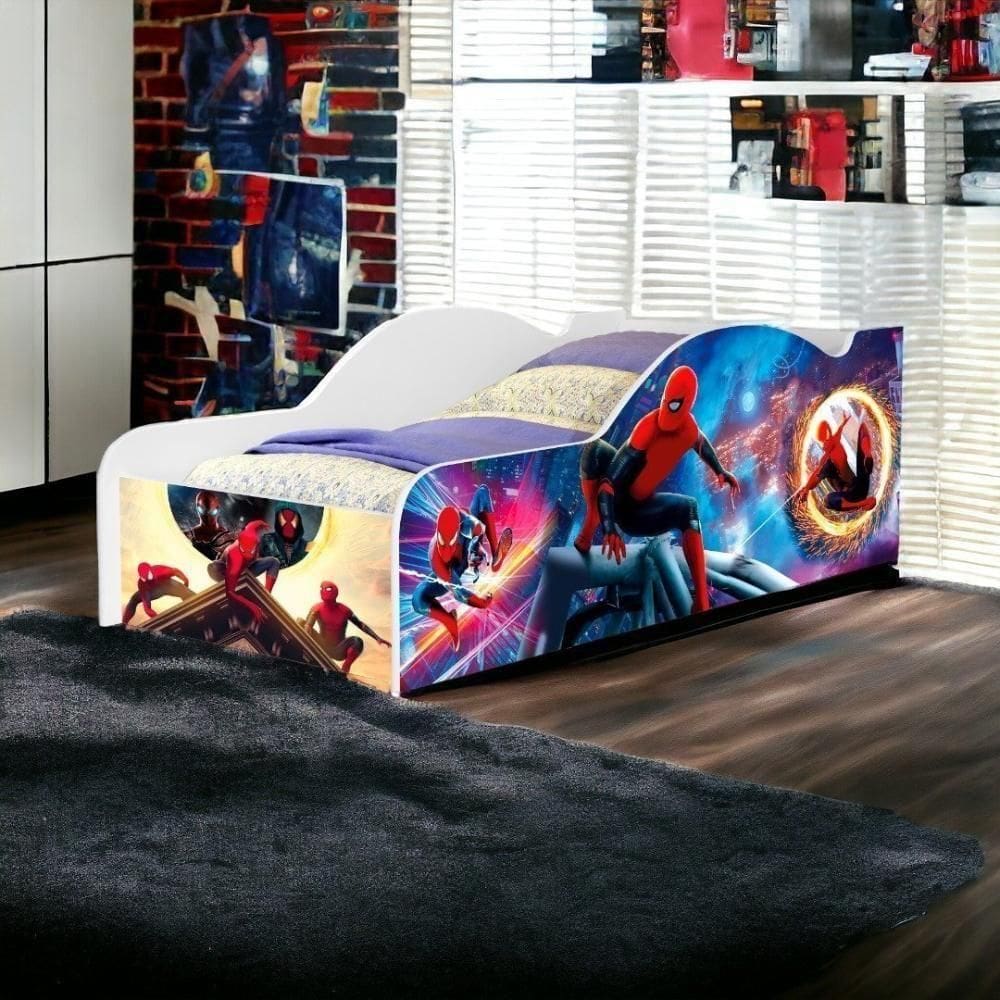 Cama Solteiro Carro Spider Com Colchão Cambel