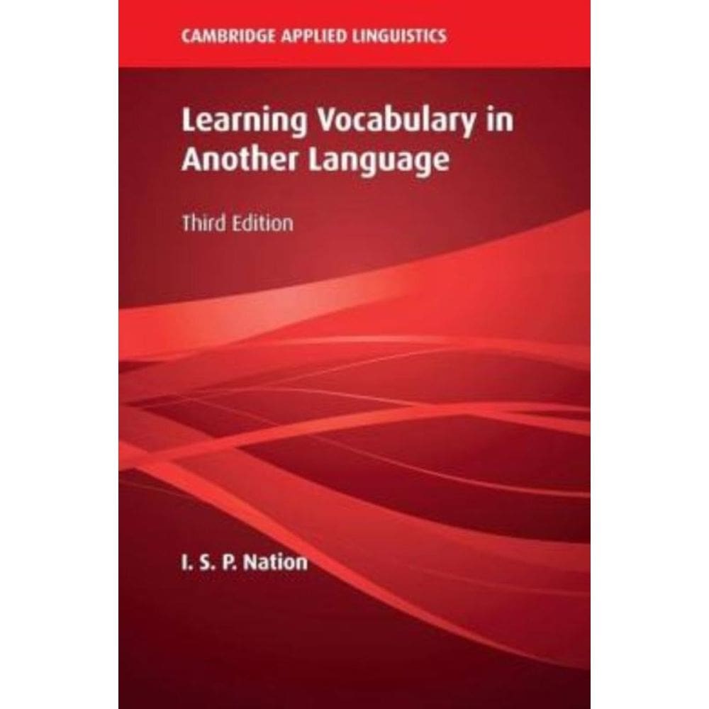 Learning Vocabulary In Another Language - 3Rd Ed