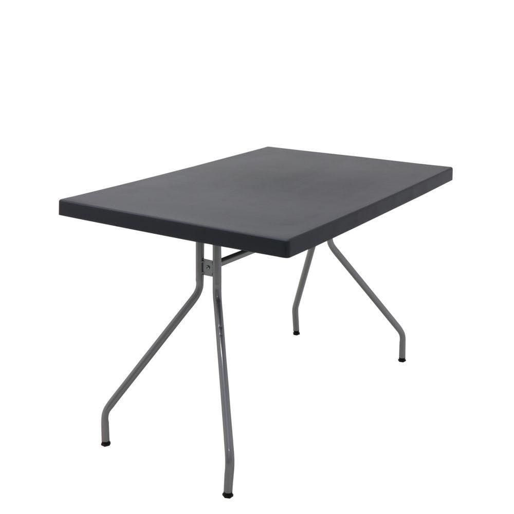 Mesa Geo Tramontina Kapa Summa Grafite Base Em Aço Carbono