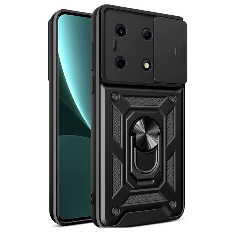 Capa Capinha Armadura C/ Proteção da Camera Suporte Anel 360 Para Infinix Note 30
