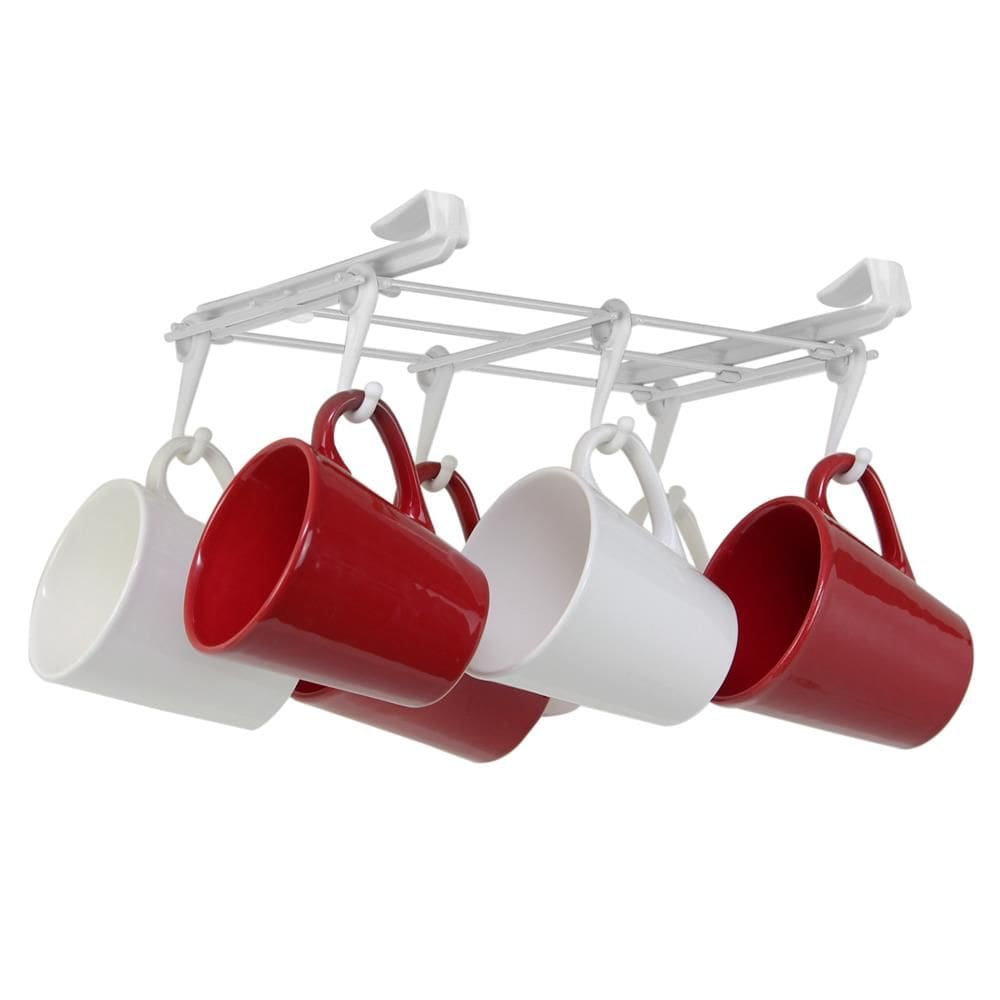 Suporte para 06 Canecas para Organizar Armários