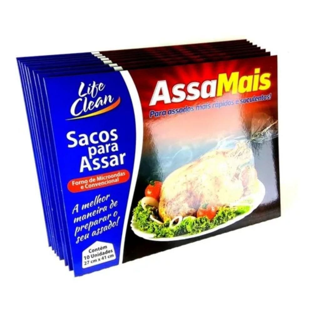 Melhor Saco Legumes, Aves, Peixes, Costela Forno 5X10 Sacos