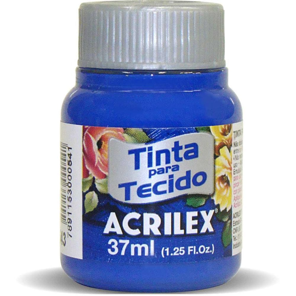 Tinta Tecido Fosca 037Ml Azul Ultramar