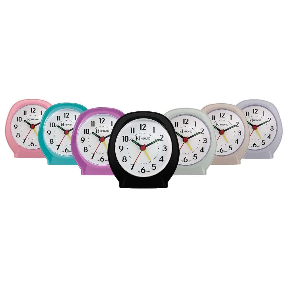 Despertador Analógico Herweg Azul Baby 2634-007
