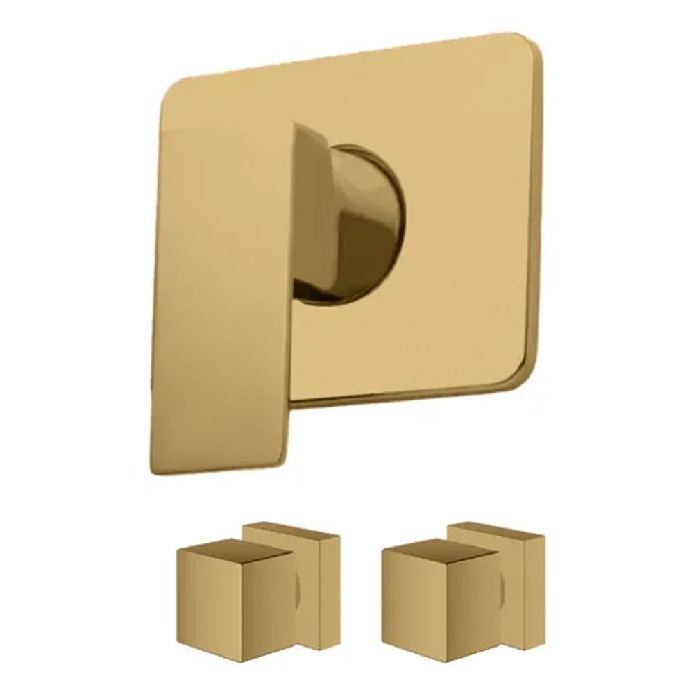 1 Monocomando Chuveiro Deca Lux Matte + 2 Ar4 Dourado Fosco