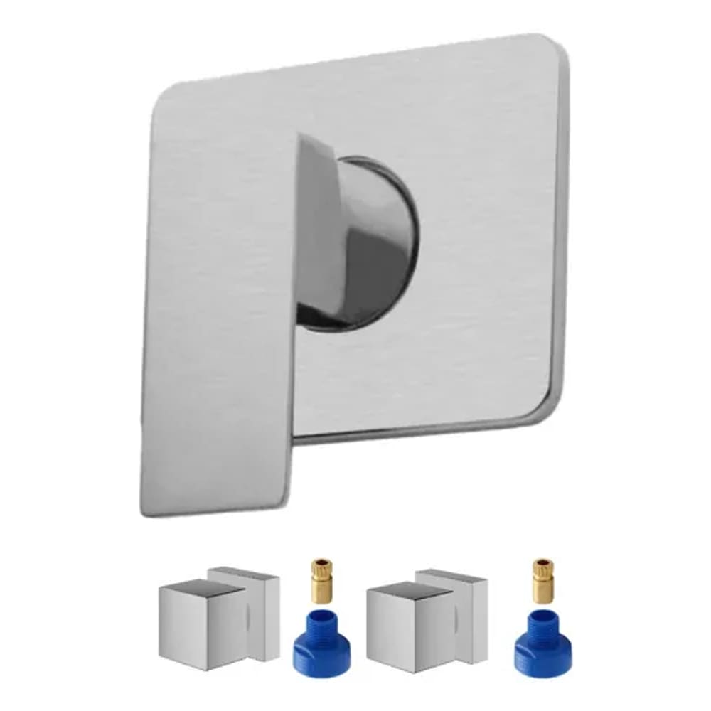 1 Monocomando Chuveiro Docol Lux Matte+ 2 Ar4 Escovado