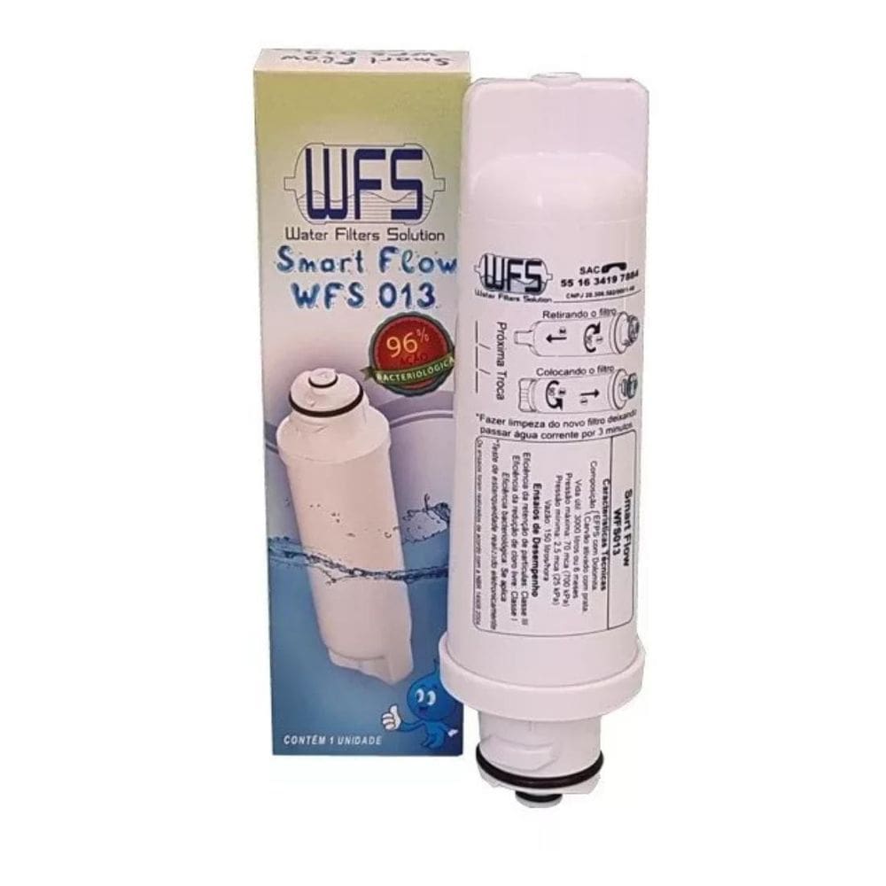 Refil Filtro Smart Flow Para Purificador De Água Electrolux