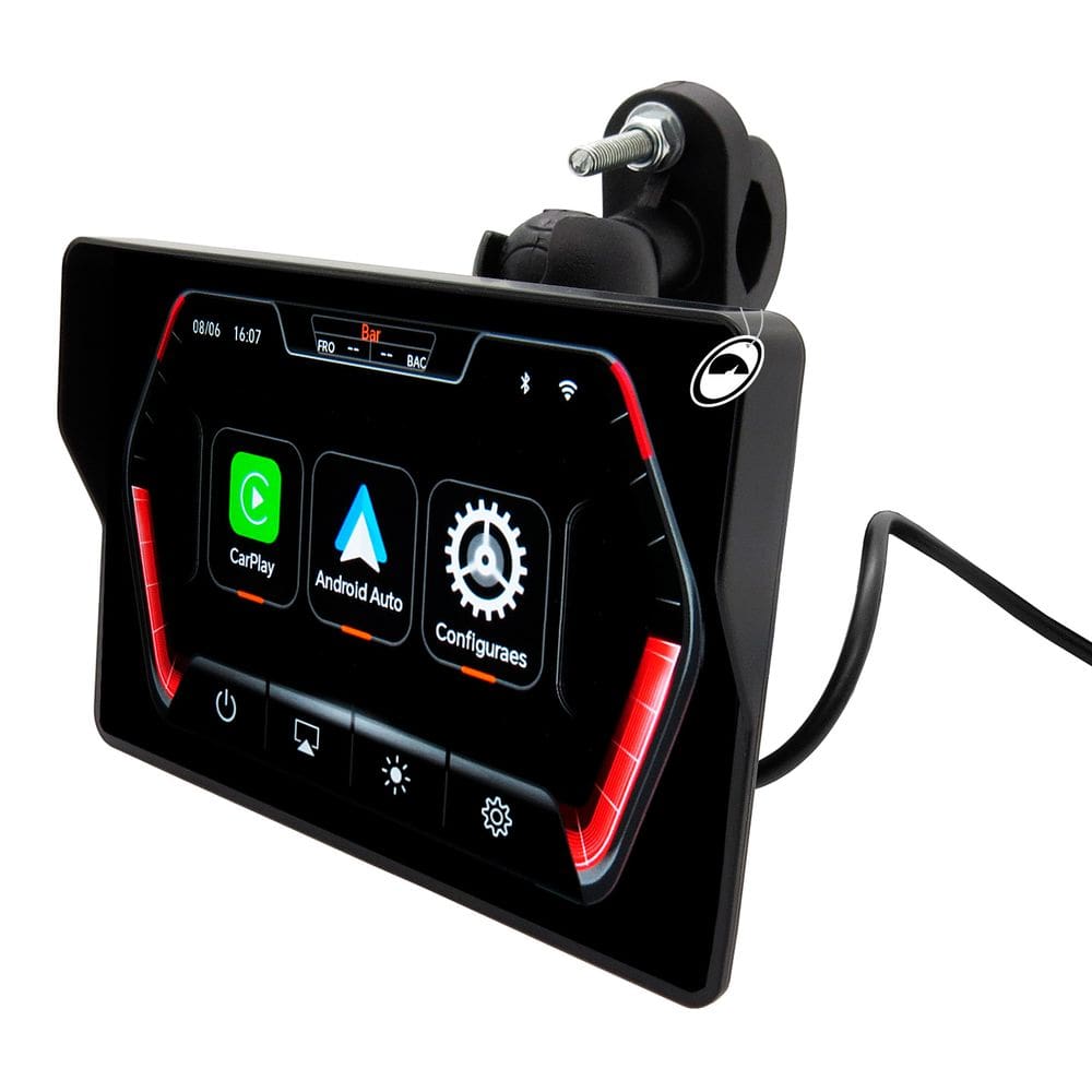 Multimídia para Moto 5" Resistente à Água HM-500 H-Tech