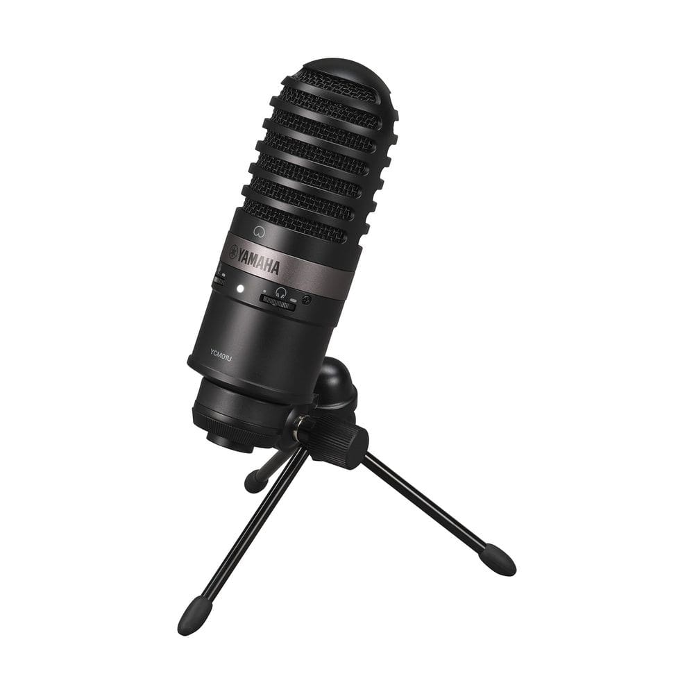 Microfone Condensador Cardioide USB YCM01U B Preto Yamaha