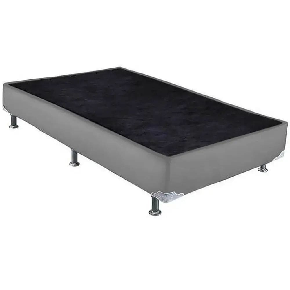 Base Box Universal Solteirão 37x108x188 Cor Cinza