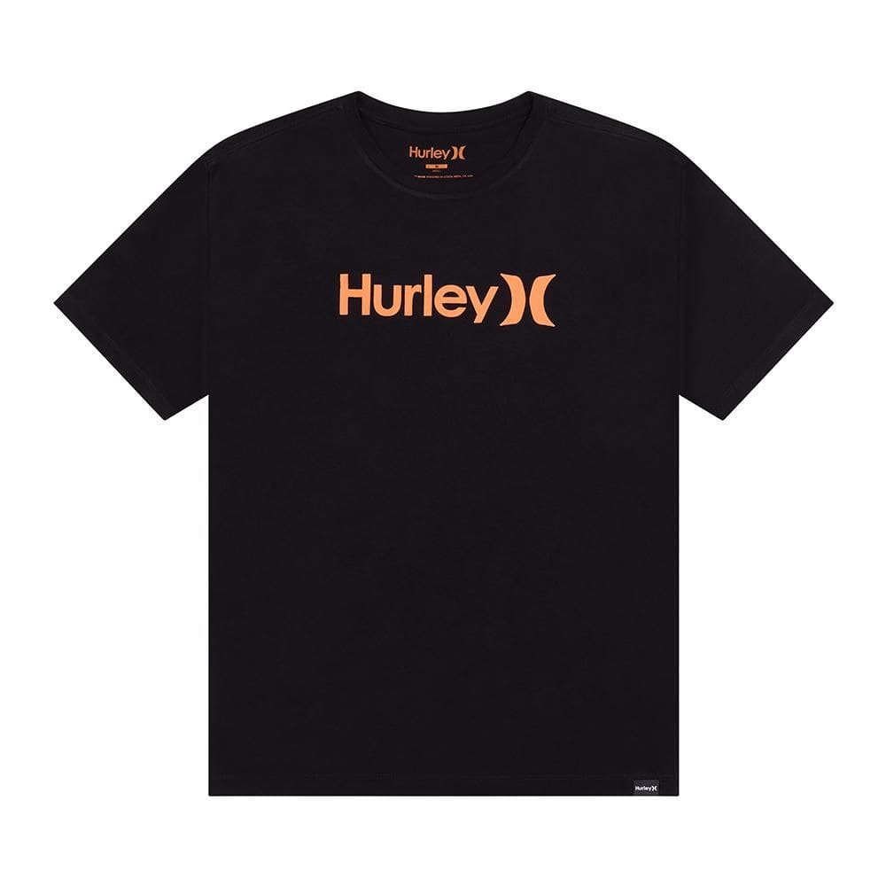 Camiseta Hurley O&O Solid SM26 Masculina Preto