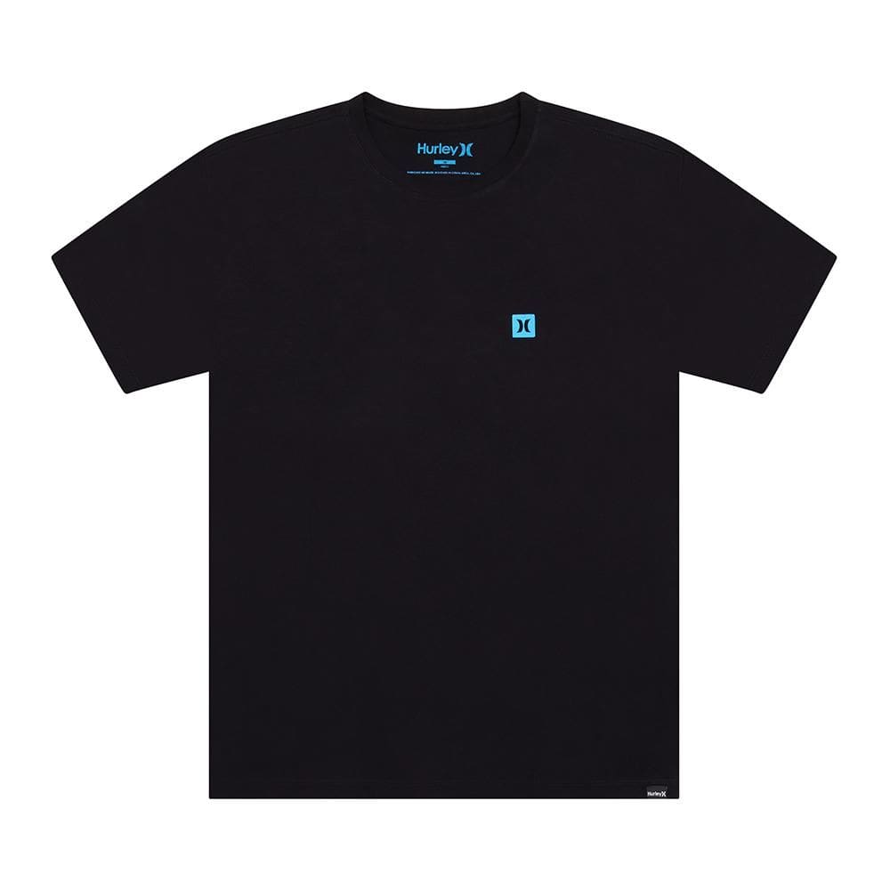 Camiseta Hurley Mini Icon II SM26 Masculina Preto