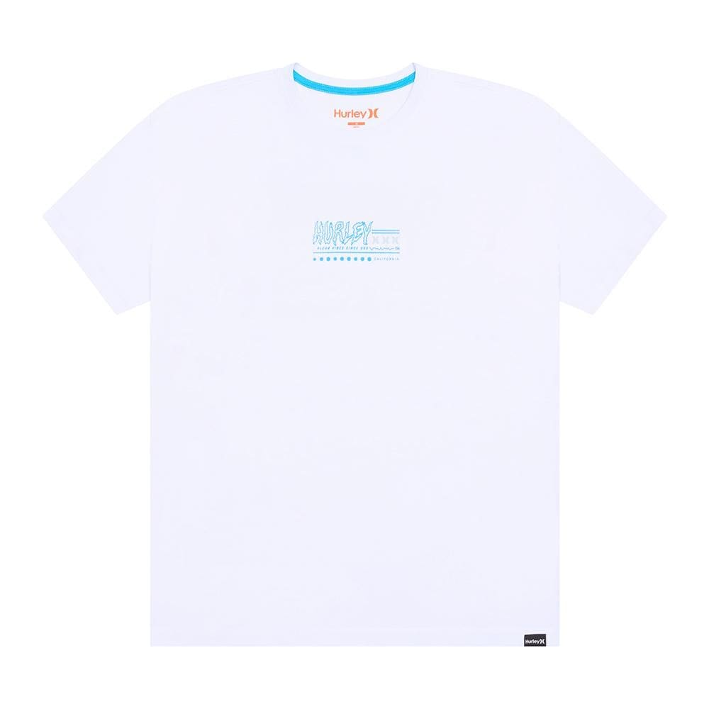 Camiseta Hurley Psyko SM26 Masculina Branco