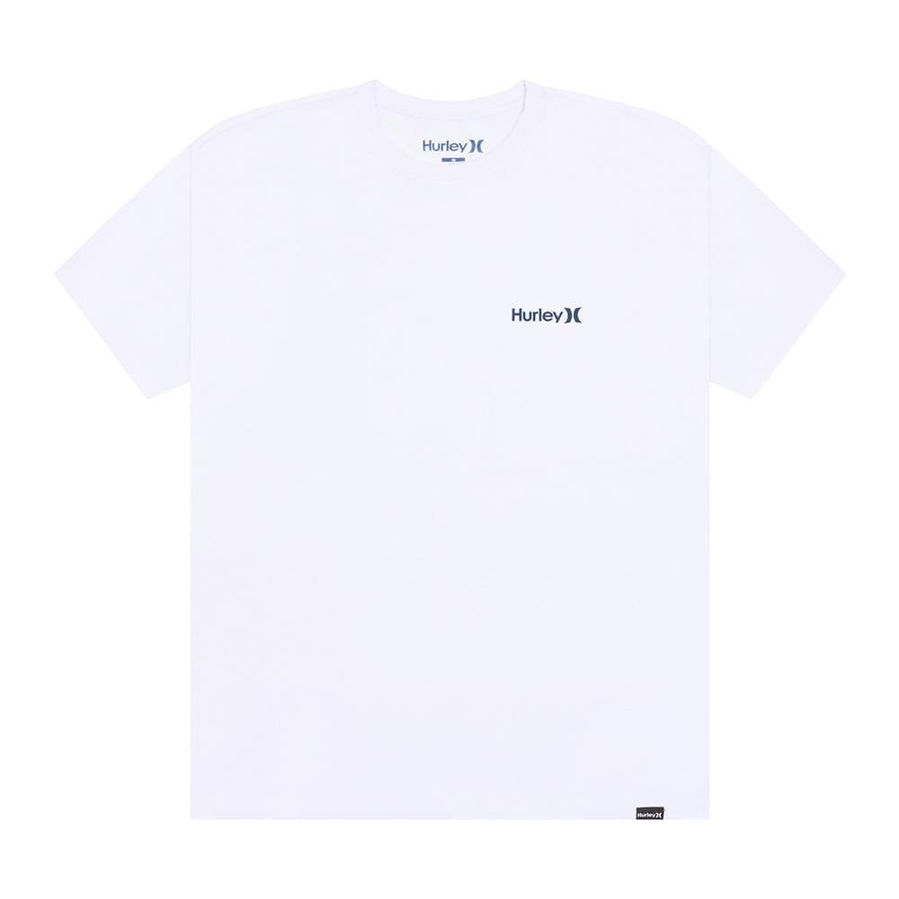Camiseta Hurley Classic Oversize SM26 Masculina Branco