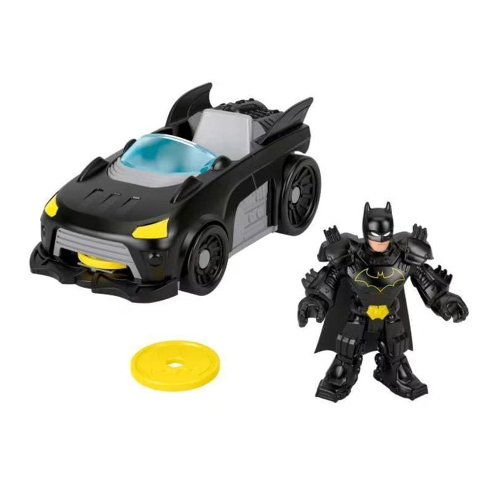 Boneco Batman Com Veículo Imaginext - Mattel