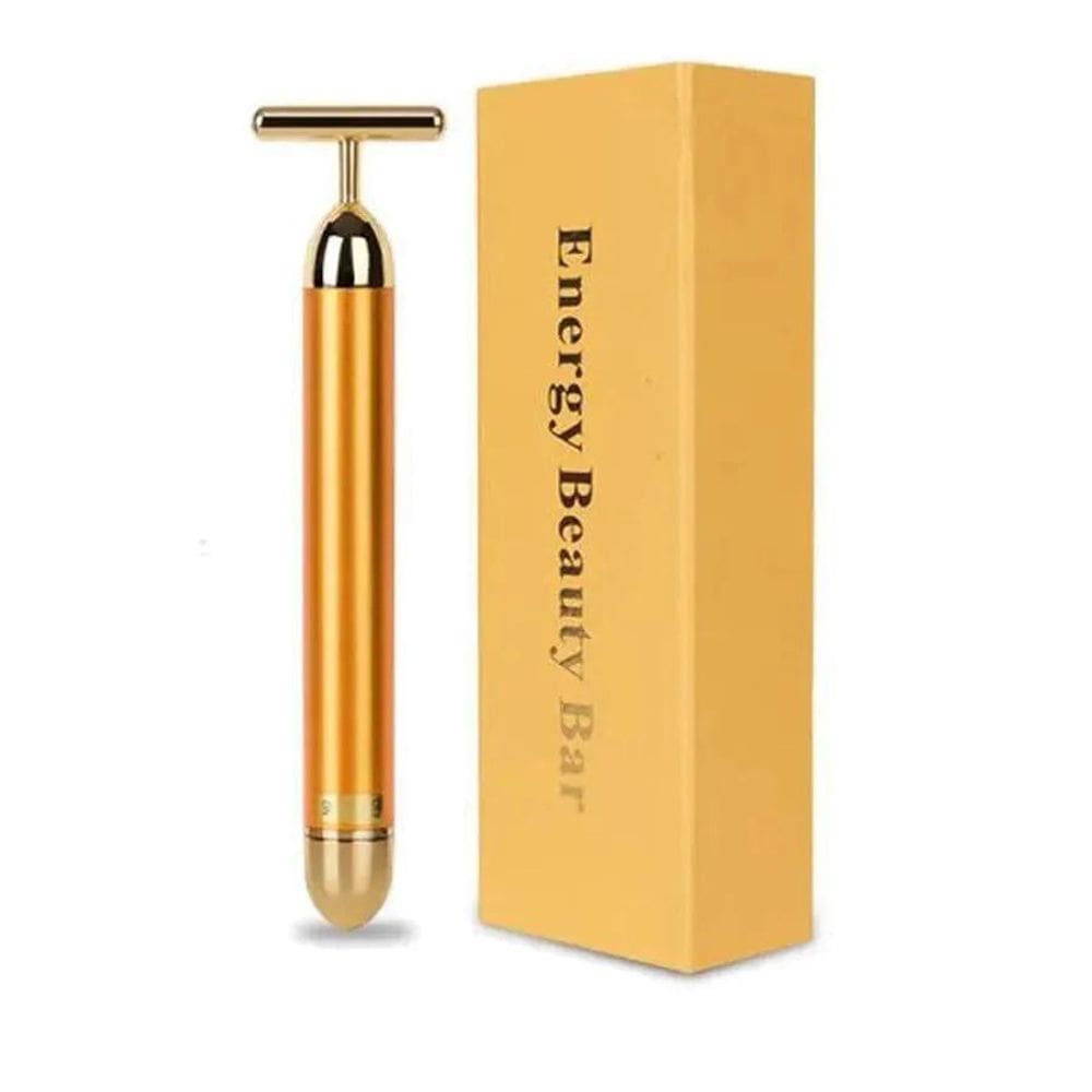Massageador Facial Energy Beauty Bar Gold - EBB