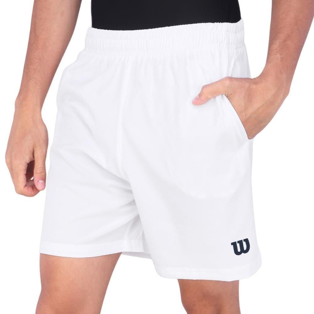Shorts Wilson Tour 3 Branco e Marinho