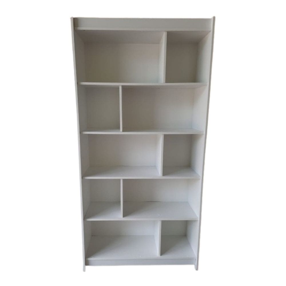 Estante Meia Colmeia Multiuso Branco 185X92X32Cm - Deep
