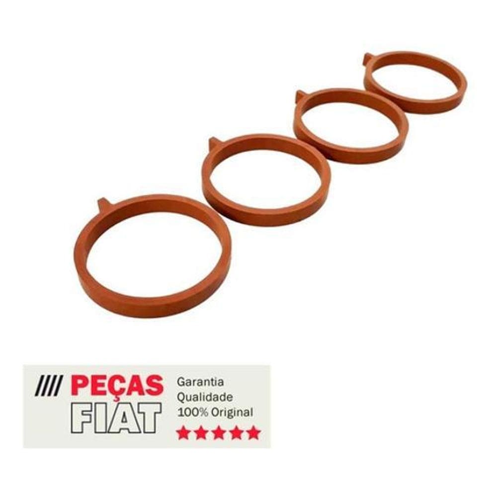 Anel Coletor Admissão Palio Siena Strada Uno 4Pcs 7082499