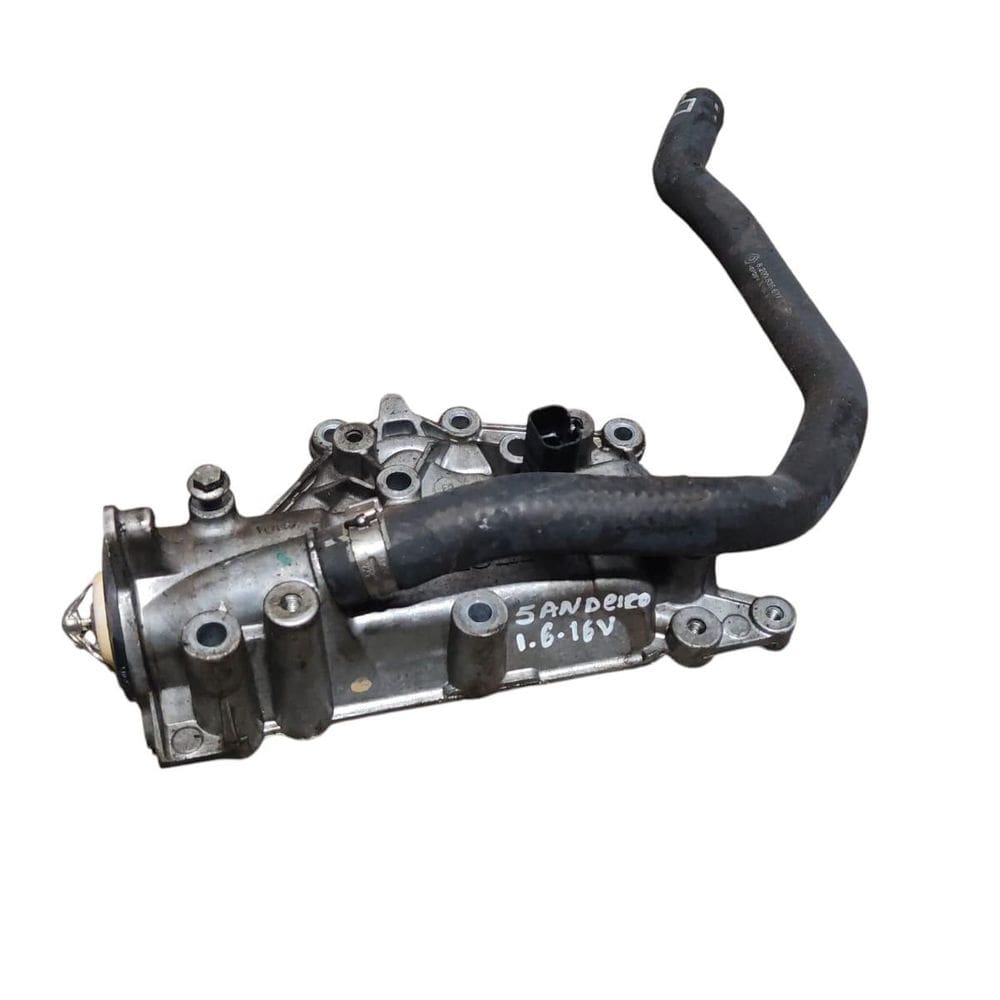 Carcaça Valvula Termostatica Água Sandero 1.6 16V 2013