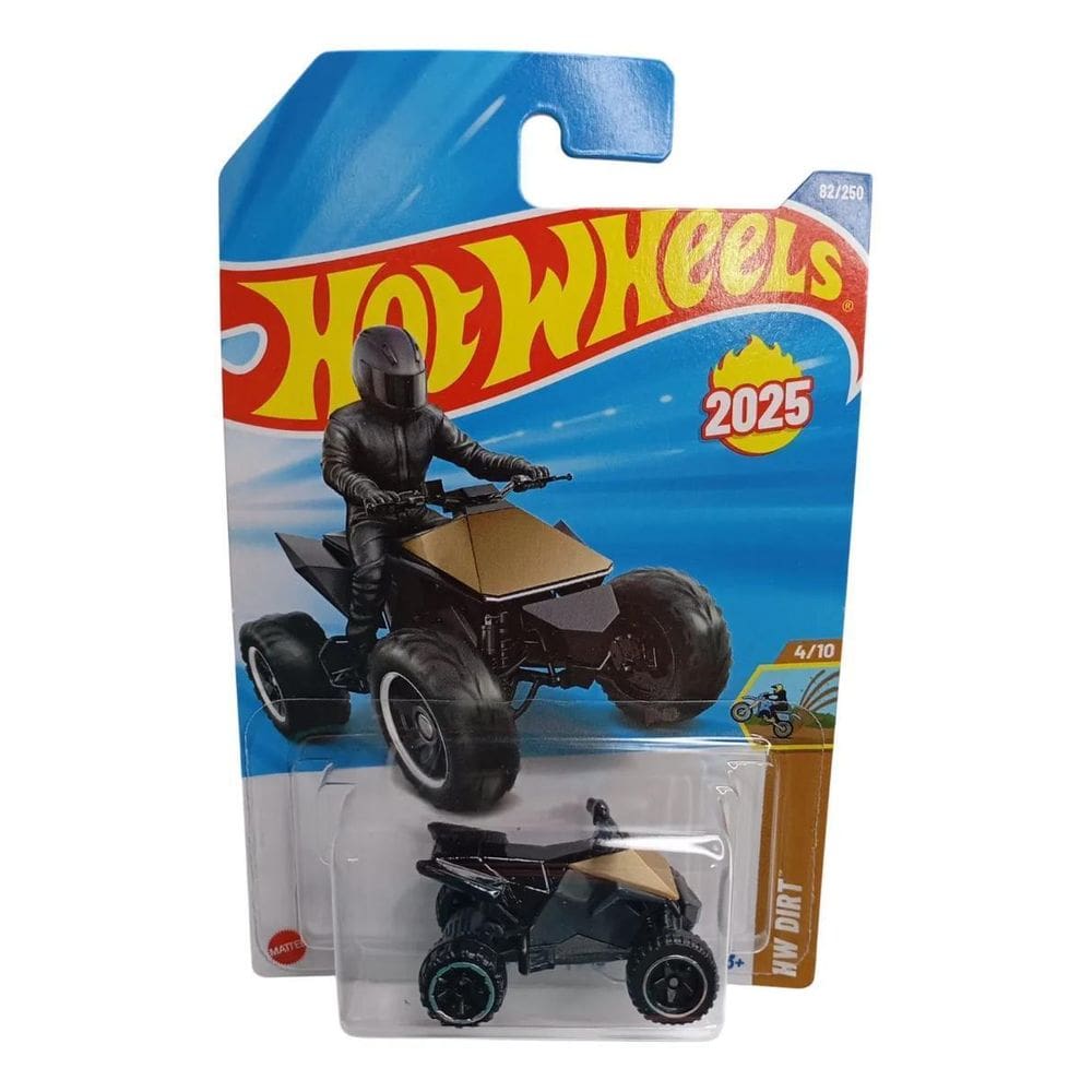 Carrinho Miniatura Hot Wheels Tesla Cyberquad Hyx91