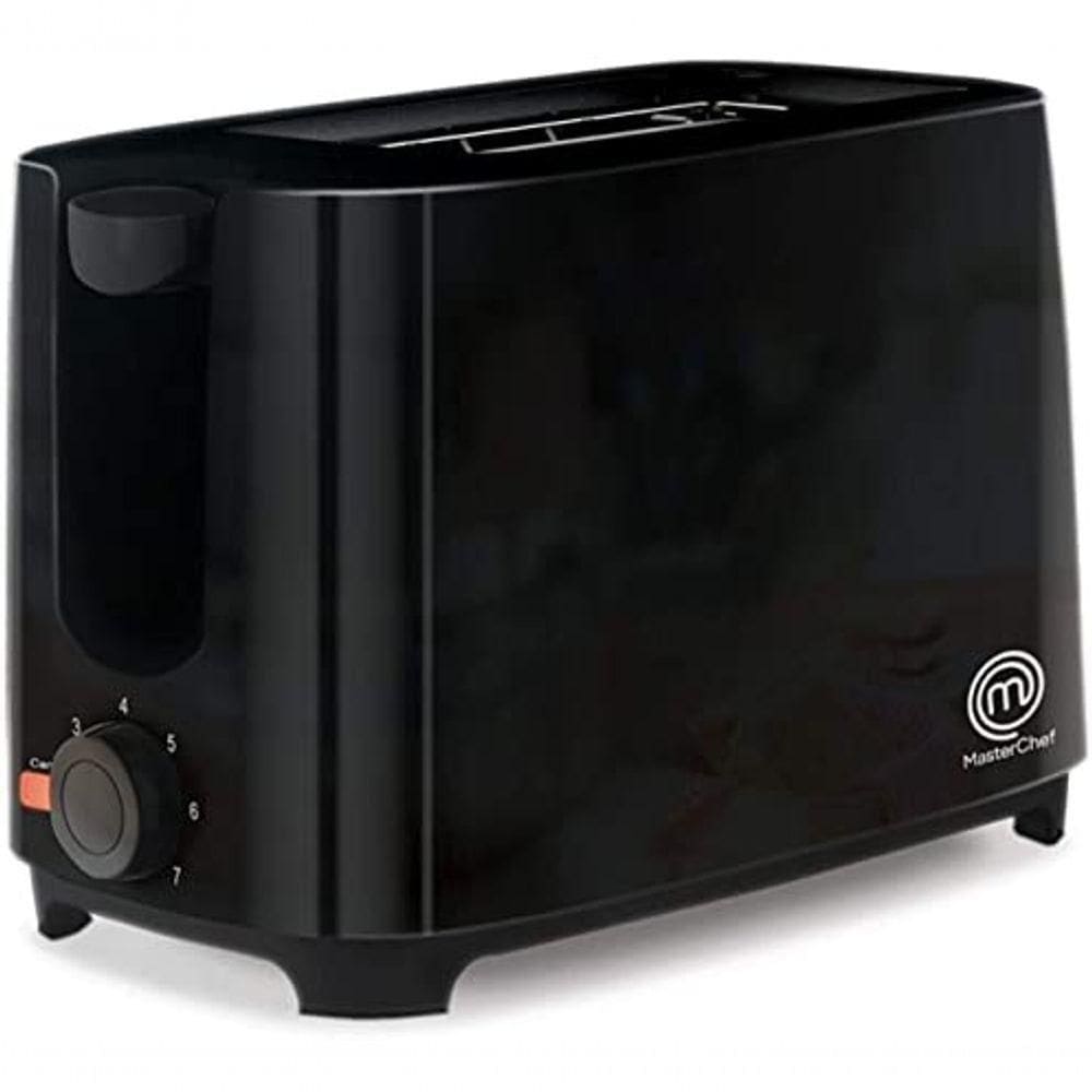 Torradeira Master Chef Faz 2 Paes Com 7 Niveis De Tostagem 220V Preto