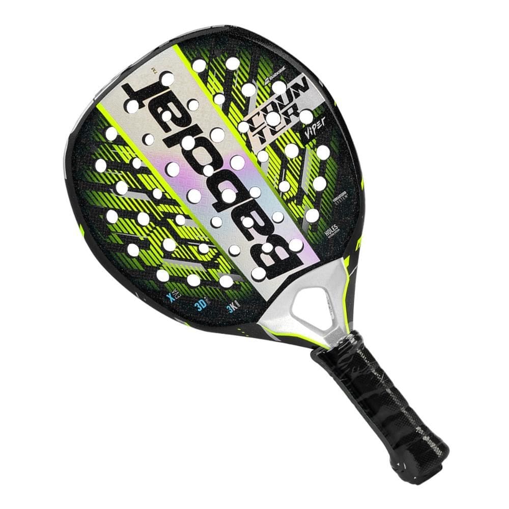 Raquete De Padel Babolat Counter Viper Preta e Verde