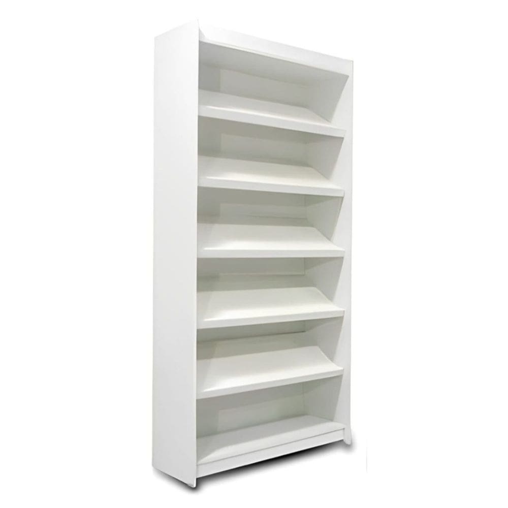 Estante Sapateira Expositor Branco 185X92X32Cm - Deep