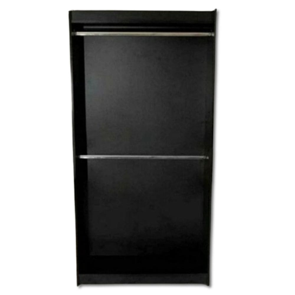 Estante Expositor Roupas Multiuso Preto 185X92X32Cm - Deep