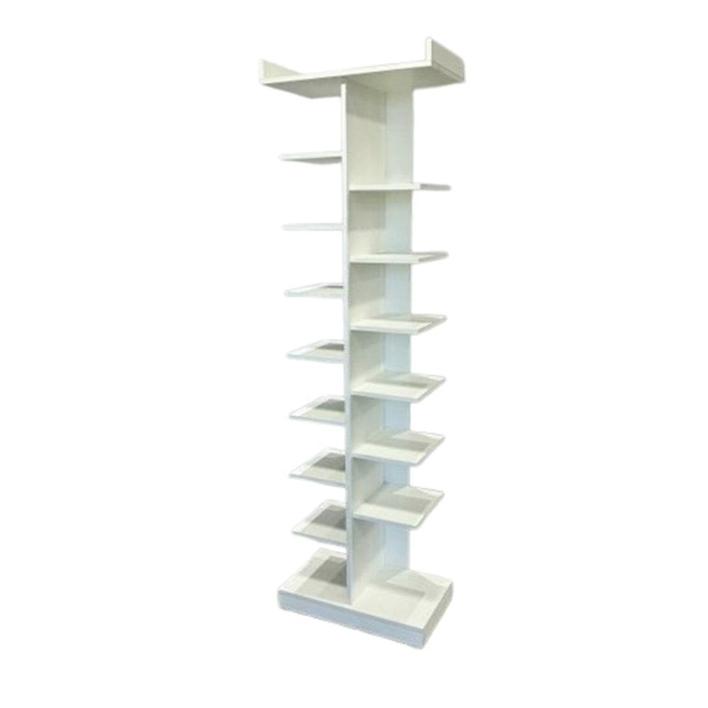 Estante Sapateirinha Expositor Branco 185X55X32Cm - Deep