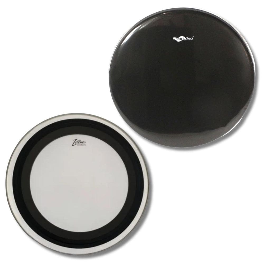 Kit Pele 20 Bumbo Sonicboom Filme Dp + Pele Sem Furo Muffler